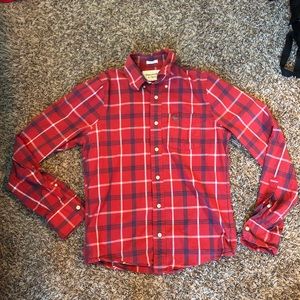 American eagle flannel button down